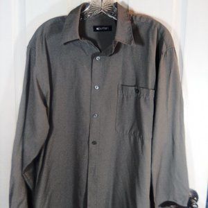 Button Down Gray Dress Shirt